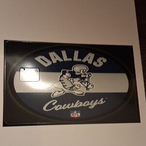 Dallas Cowboys Decal Sticker - Blue White